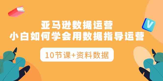 （10158期）亚马逊数据运营，小白如何学会用数据指导运营（10节课+资料数据）-南丰网创