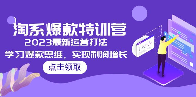 2023淘系爆款特训营，2023最新运营打法，学习爆款思维，实现利润增长-南丰网创