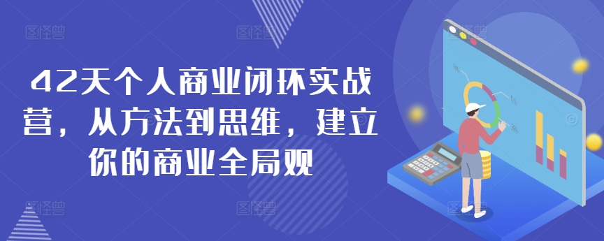 42天个人商业闭环实战营，从方法到思维，建立你的商业全局观-南丰网创