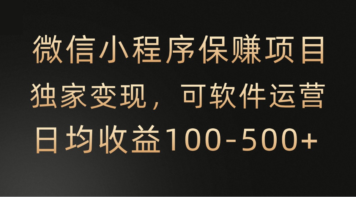 腾讯官方项目，可软件自动运营，稳定有保障，时间自由，永久售后，日均收益100-500+-南丰网创