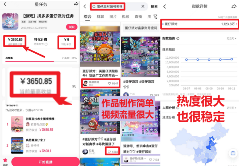 靠蛋仔派对日入3600+，会截图就能做，保姆式教学 无脑操作（教程+资料）-南丰网创